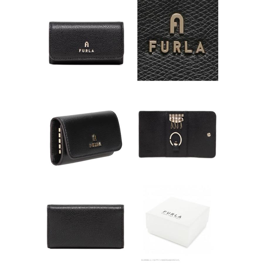 FURLA（フルラ） キーケース キーリング カメリア レディース 4連 ロゴ