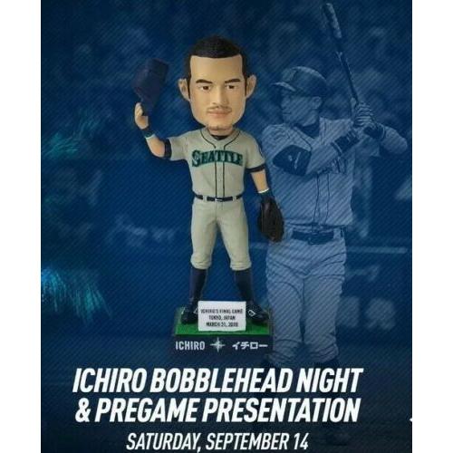 MS】イチロー2019年9月14日マリナーズ球場配布引退記念バブルヘッド