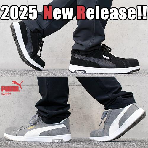 PUMA（プーマ） 安全靴 新作 静電 アイコニック スエード ICONIC SUEDE