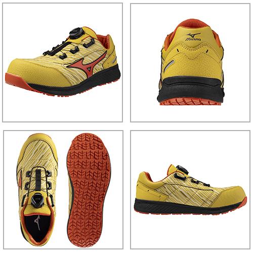 MIZUNO（ミズノ） 安全靴 新作 オールマイティ 防塵 SU51L BOA 限定