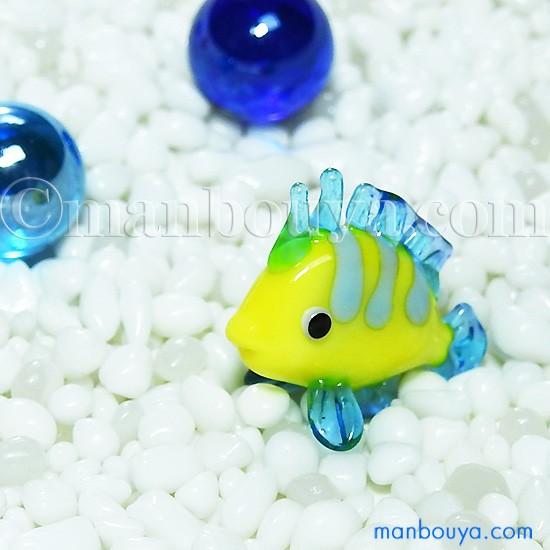 魚 グッズ ガラス細工 ミニチュア 雑貨 水族館 グラススクエア