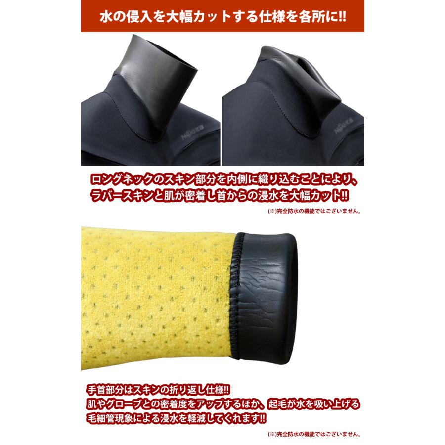サーフィン ウェットスーツ セミドライ NOGES ノージス メンズ LCZ