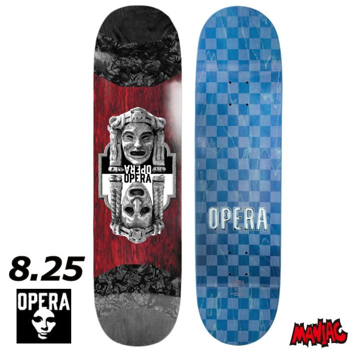 スケボー デッキ スケートボード OPERA オペラ TWINS POP SLICK 8.25