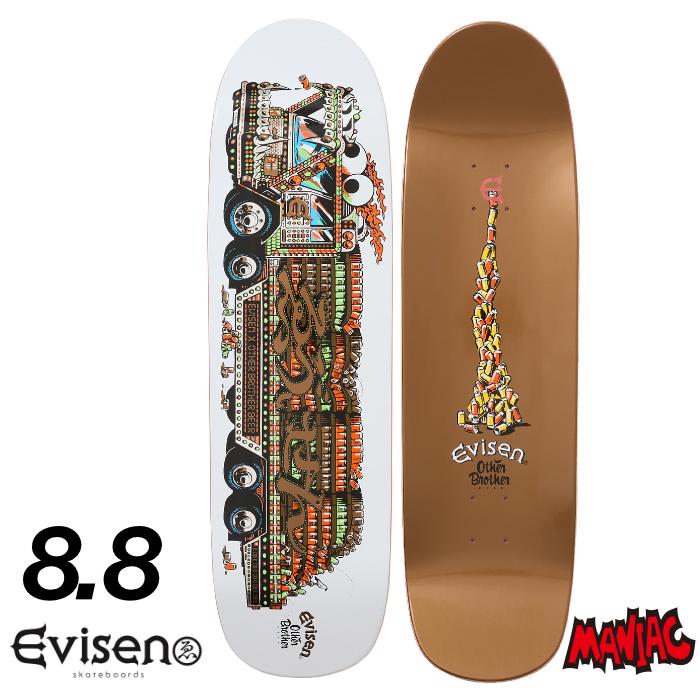 スケボー デッキ スケートボード EVISEN エヴィセン エビセン EVISEN