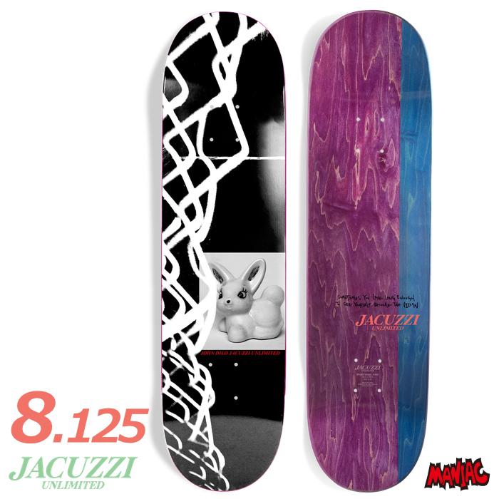 スケボー デッキ 単品 スケートボード JACUZZI UNLIMITED ジャグジー