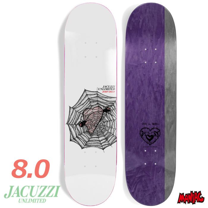 スケボー デッキ 単品 スケートボード JACUZZI UNLIMITED ジャグジー