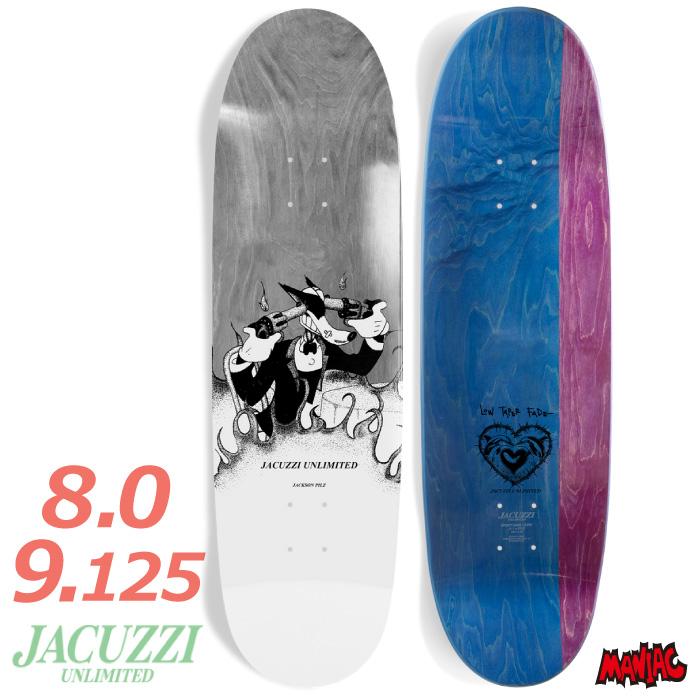 スケボー デッキ 単品 スケートボード JACUZZI UNLIMITED ジャグジー