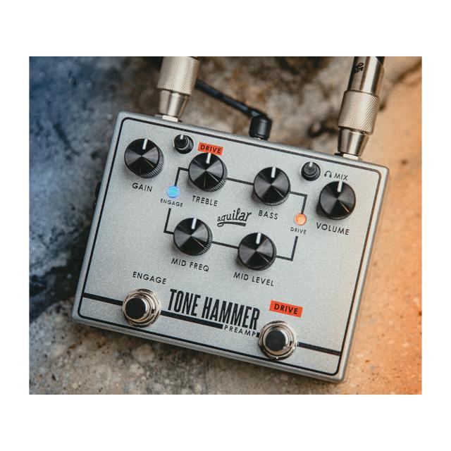 Aguilar TONE HAMMER V2 ベース用プリアンプ DI 国内正規流通品