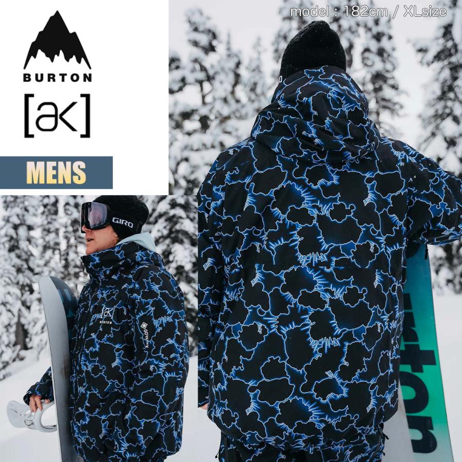Burton スノーボードウェア Mサイズ上下セットパスケース付き 水色