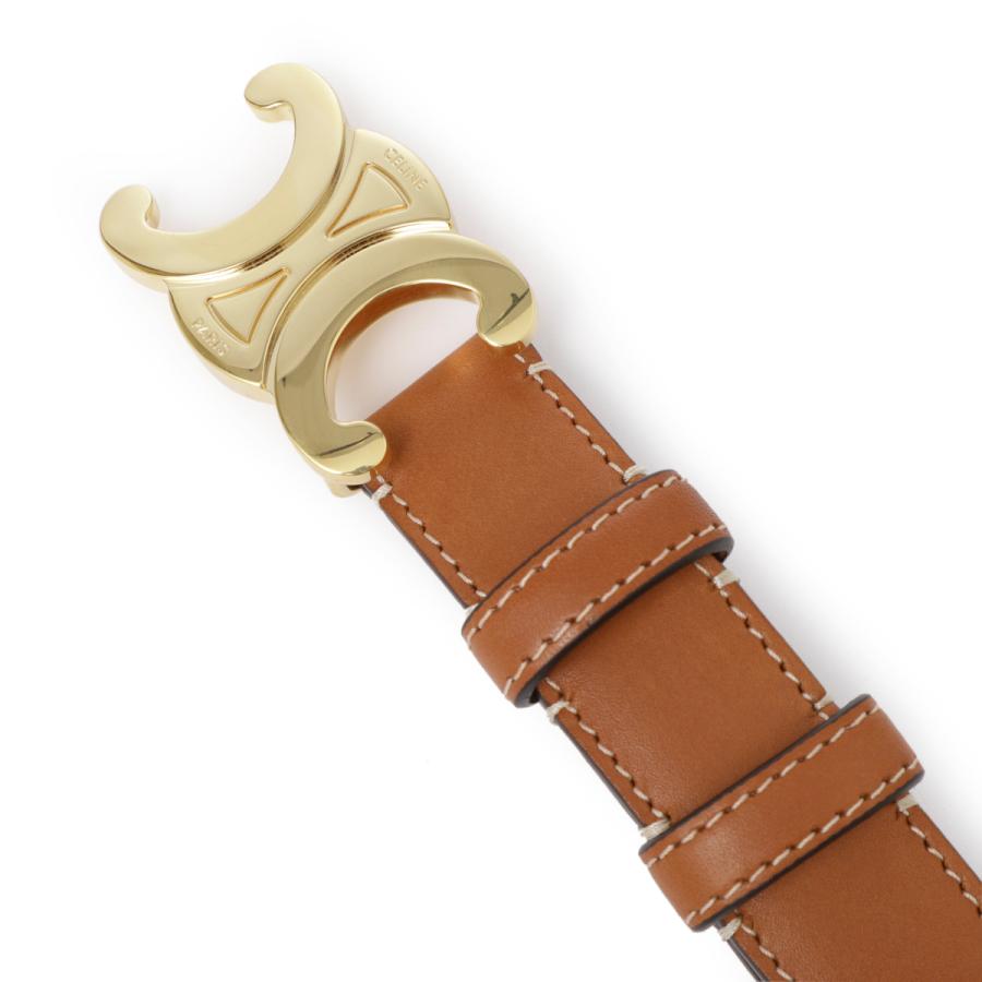 CELINE（セリーヌ） ベルト MEDIUM 25MM ブラウン レディース 45ak9