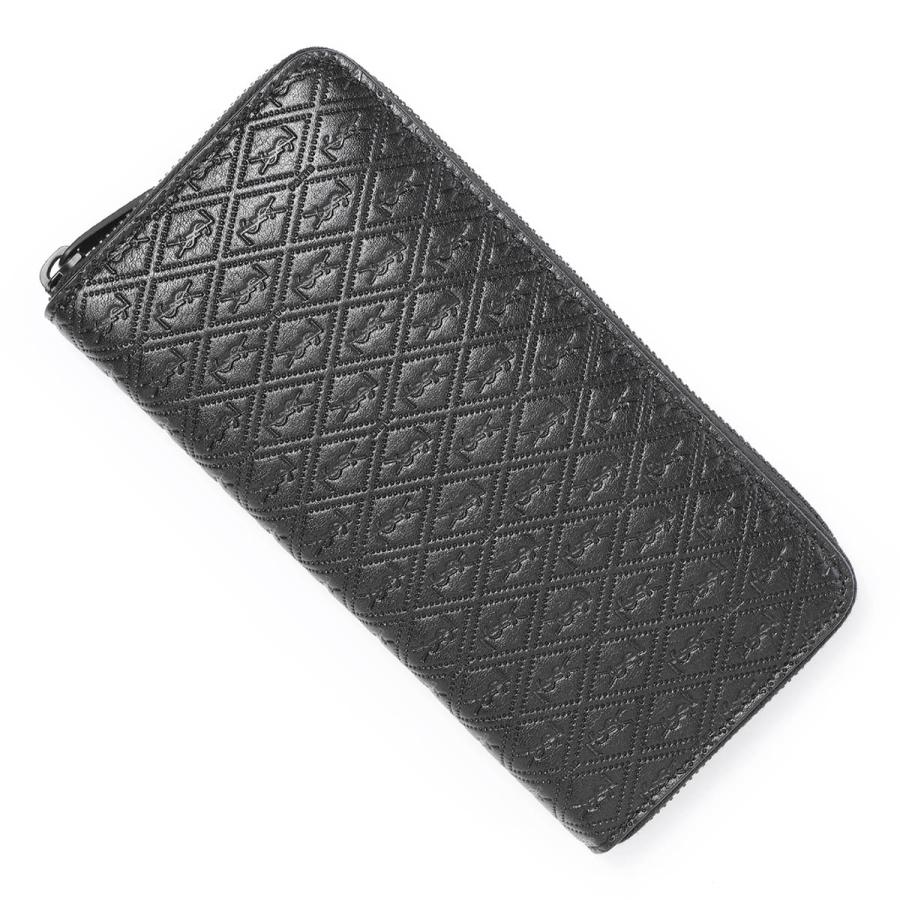 SAINT LAURENT サンローラン ラウンドファスナー長財布 小銭入れ付き
