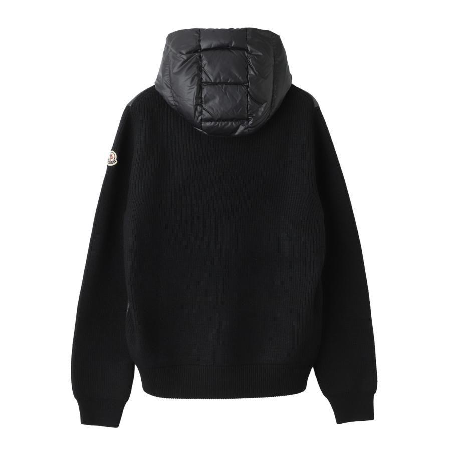 MONCLER（モンクレール） ダウン切り替え ジップアップ カーディガン