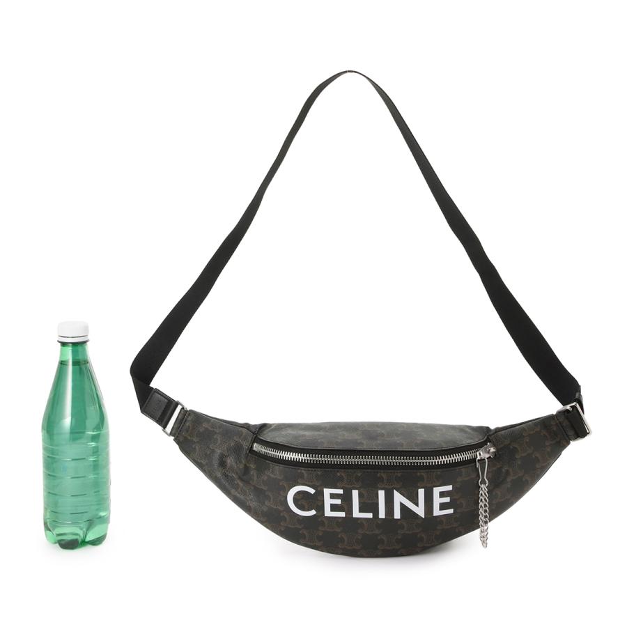 CELINE（セリーヌ） クロスボディバッグ ブラック メンズ 19597-2dfv