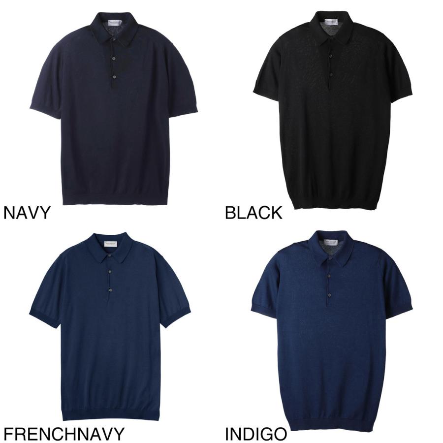 JOHN SMEDLEY（ジョンスメドレー） ニットポロシャツ ADRIAN シー