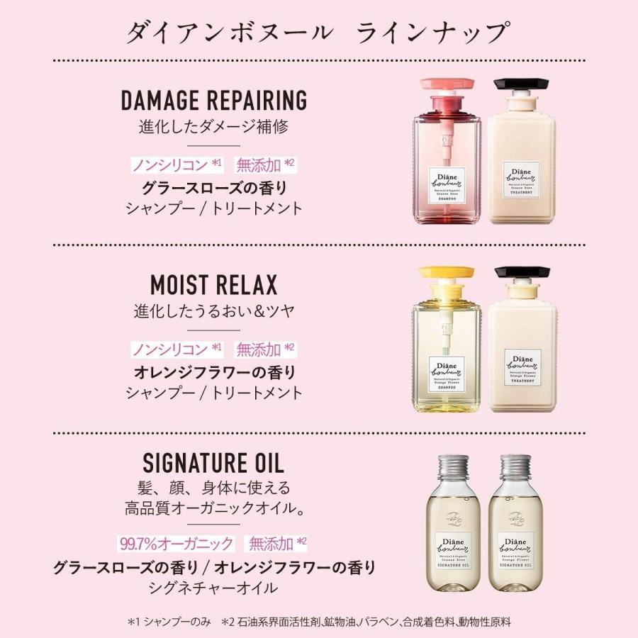 Diane（ダイアン） ボヌール シャンプー トリートメント アウトバス
