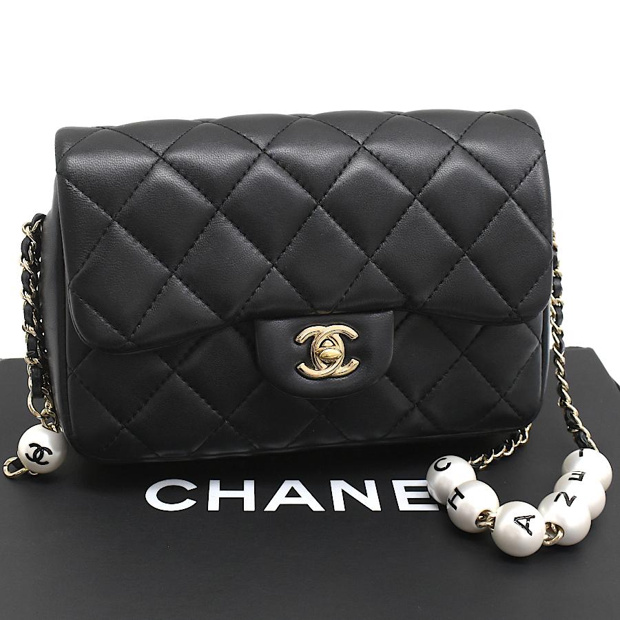 CHANEL（シャネル） スモールフラップ パール ショルダーバッグ AS1436