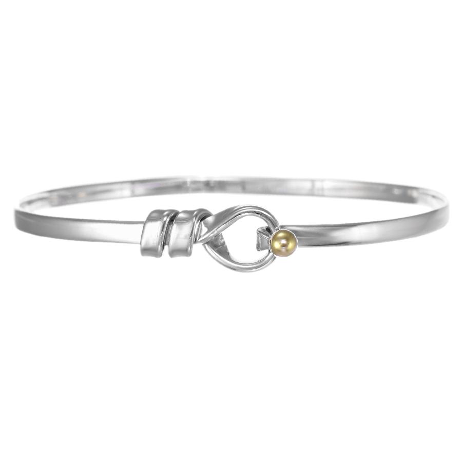 TIFFANY&Co.（ティファニー） 新品同様 フラットワイヤー ラブノット