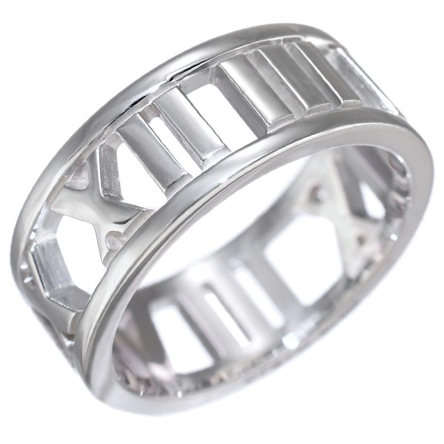 Tiffany Atlas 新品同様 ティファニー アトラス オープン リング 指輪