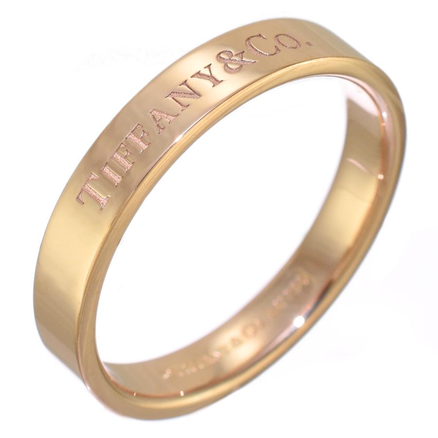 TIFFANY&Co.（ティファニー） 新品同様 18.5号 フラット バンド リング