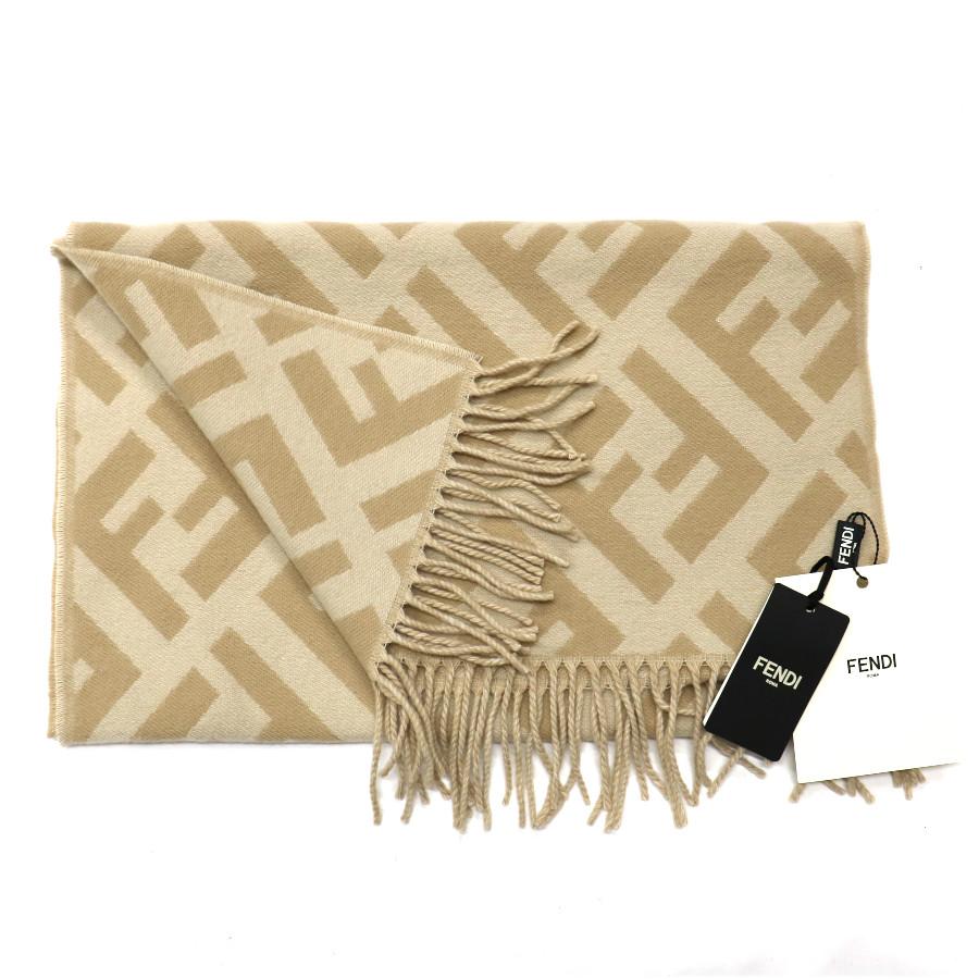 FENDI（フェンディ） 未使用品 FFマフラー ストール ロゴ 総柄
