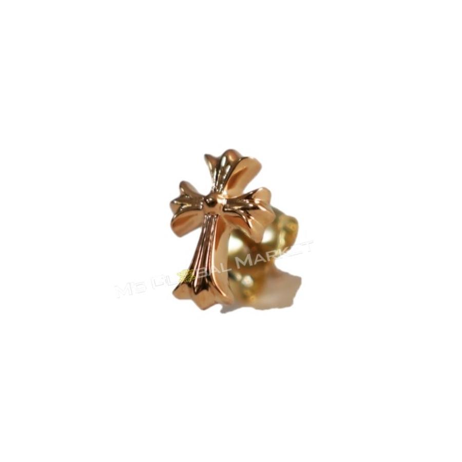 CHROME HEARTS（クロムハーツ） ピアス イヤリング CHクロス 22k