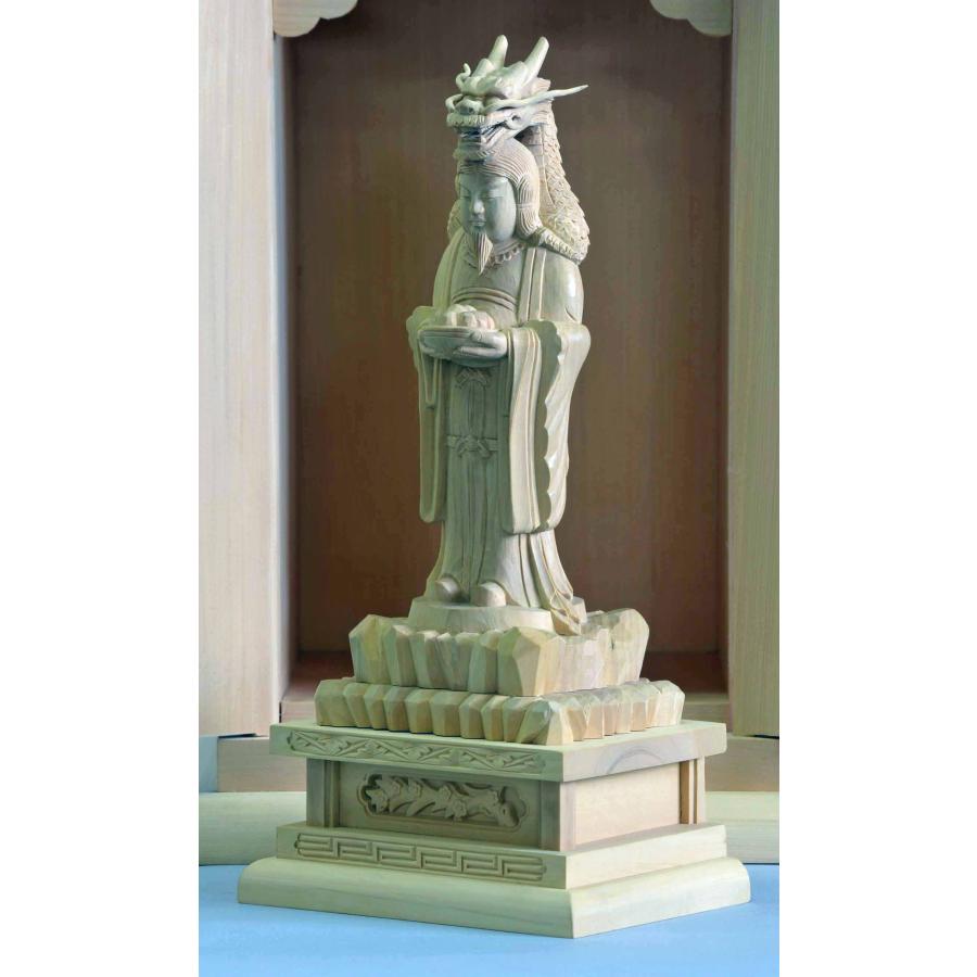 八大龍王立像 総高21cm つげ材 木地仕上 厨子別売￥20,000 : 有限