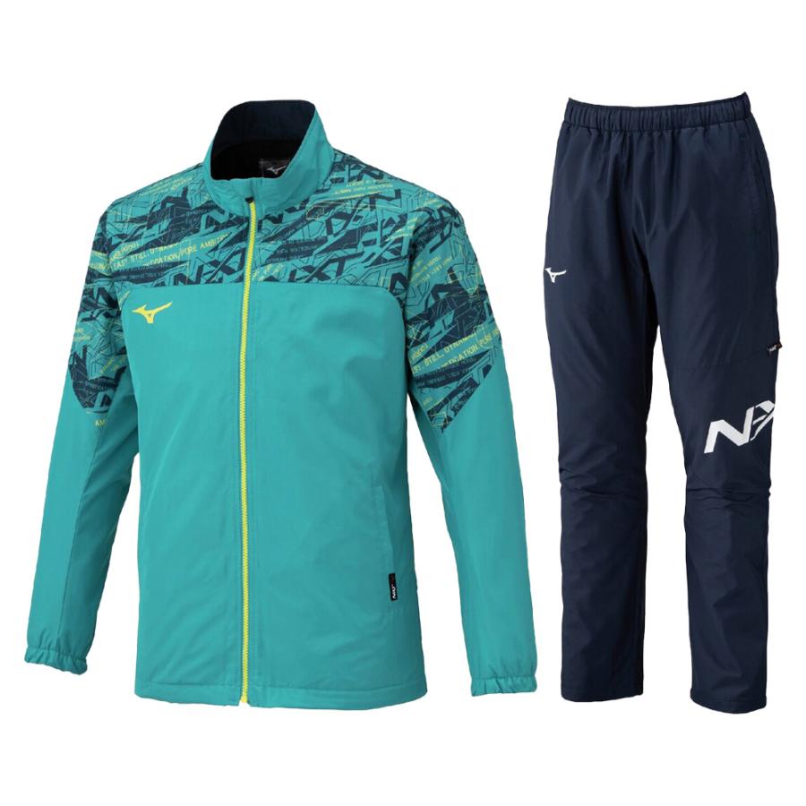 N-XT MIZUNO（ミズノ）限定 ブレスサーモウォーマージャケット パンツ