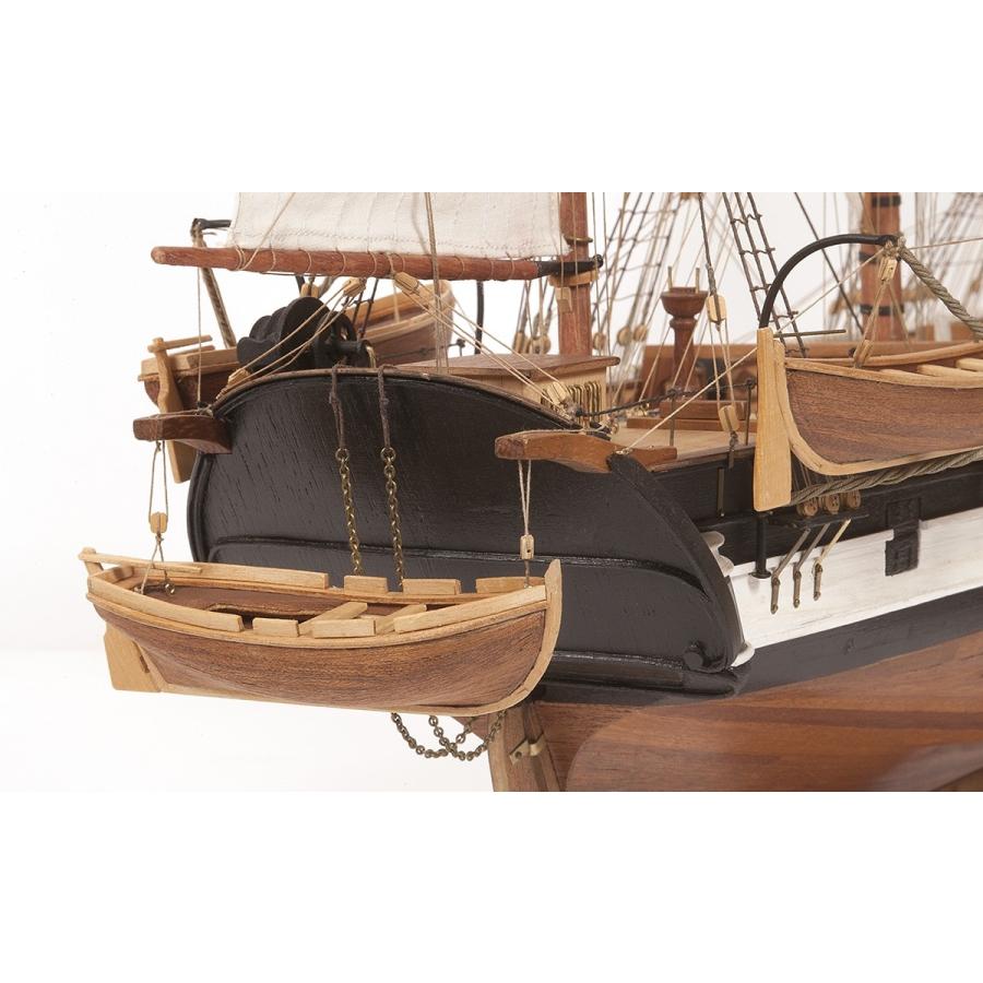 木製帆船模型キット H.M.S.ビーグル : 木製模型キットのマイクロ