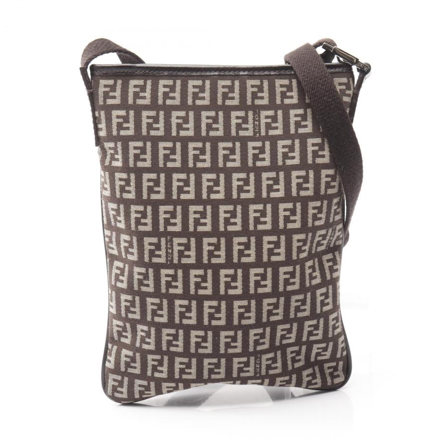 FENDI（フェンディ） ズッキーノ ブランドオフ キャンバス ショルダー