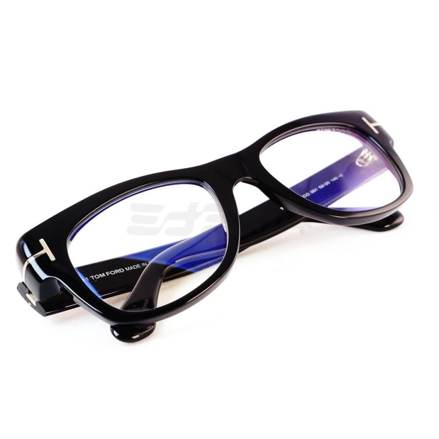 TOM FORD EYEWEAR ブルーライト カット TF5040-B ECO 001 ウェリントン