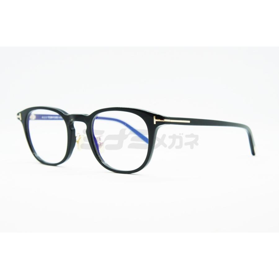 TOM FORD EYEWEAR ブルーライト カット TF5725-D-B 001 ウェリントン