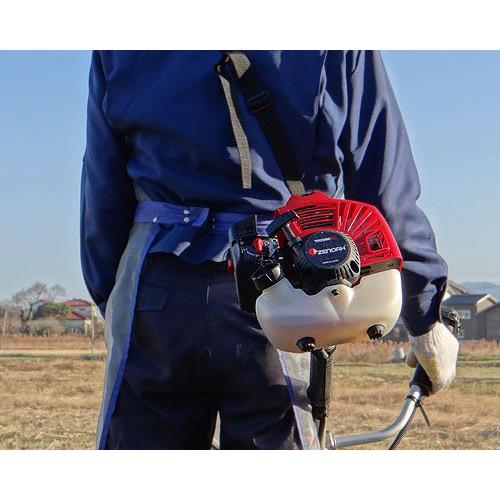 ゼノア 草刈り機 エンジン式 TRZ265W＋ナイロンカッター付き5点セット