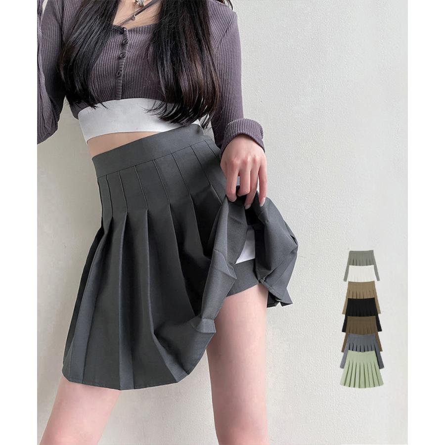 miniministore（ミニミニストア） ボックスプリーツスカート ミニ