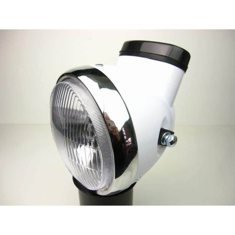 ダックスヘッドライトメーターセットホワイト : ミニモト公式 Yahoo