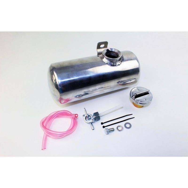 モンキーアルミ製サブ燃料タンクコックつき(右側取り付け) : ミニモト
