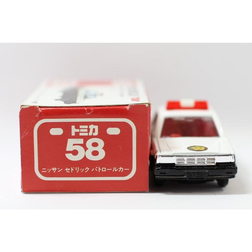 トミカ 日本製 58 ニッサン セドリック パトロールカー(Y30