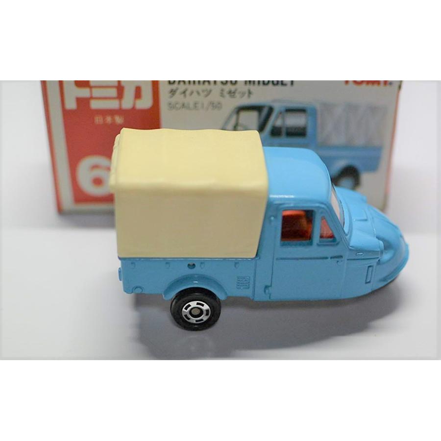 新品】トミカ 日本製 62 ダイハツ ミゼット 1/50 箱 2400010042263