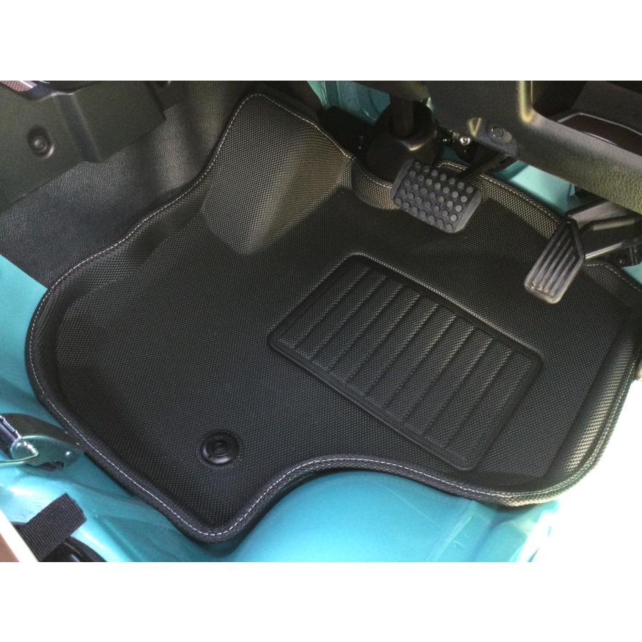 ハイゼットジャンボS500/510P 前期/後期AT車対応 3D室内ラバーマット