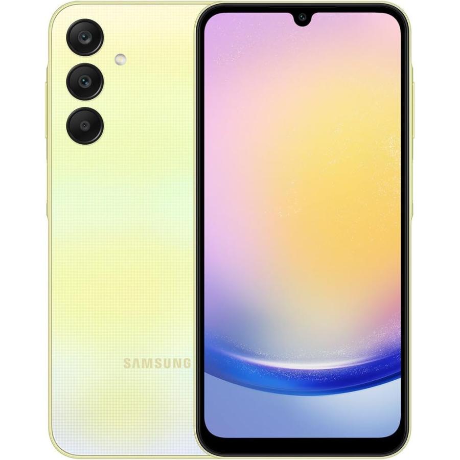 Galaxy Samsung A25 A256E Dual Sim 8GB RAM 256GB 5G イエロー 新品