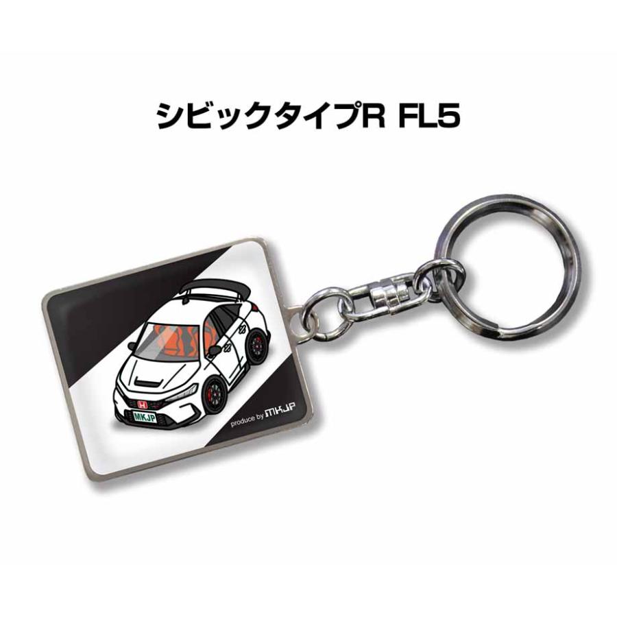 MKJP 車種別かわカッコいい キーホルダー ホンダ シビックタイプR FL5