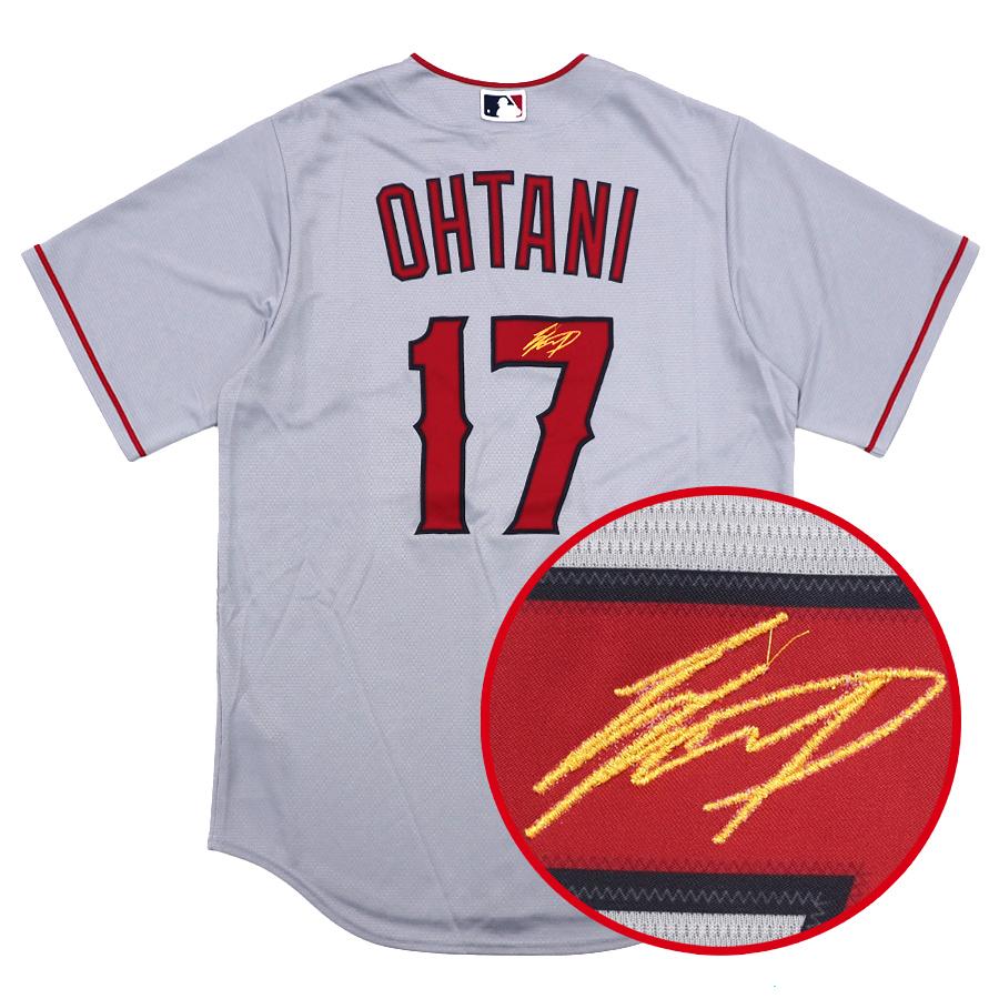 大谷翔平エンゼルスユニフォームゴールド