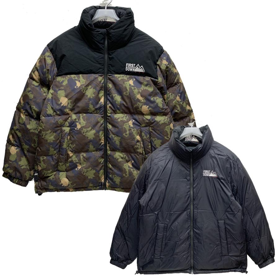 FIRST DOWN（ファーストダウン） リバーシブル ダウンジャケット