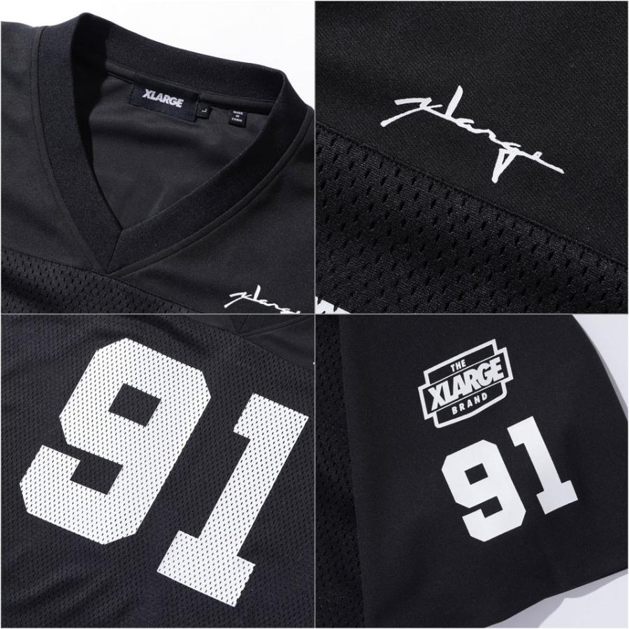 XLARGE（エクストラ ラージ） フットボールシャツ DISTORTION FOOTBALL