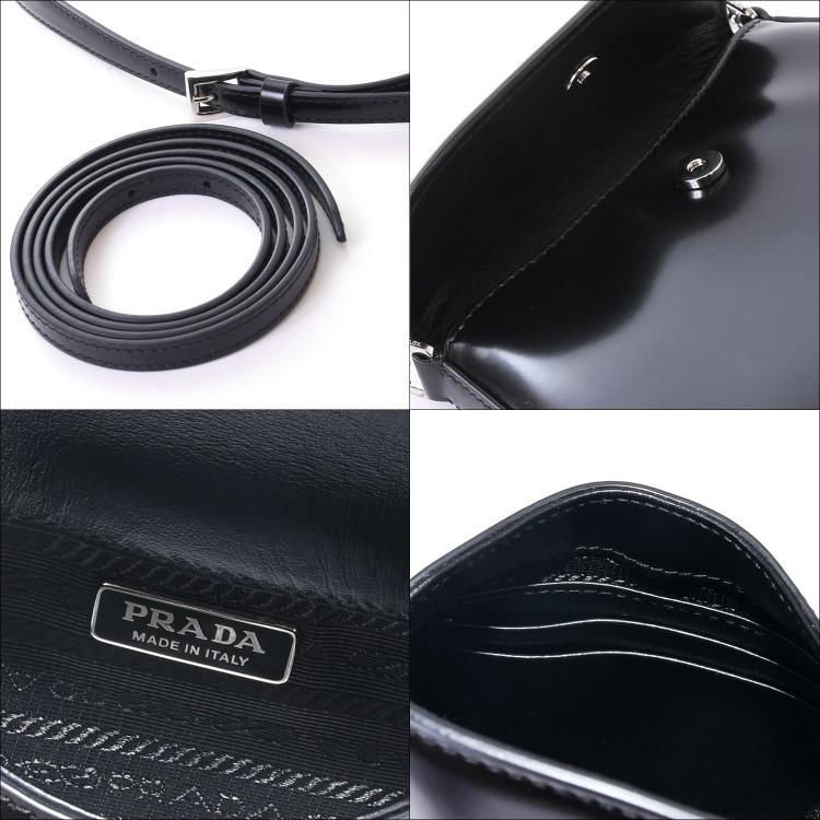 PRADA（プラダ） [新品] 鞄 バッグ クレオ ブラッシュドレザー ミニ