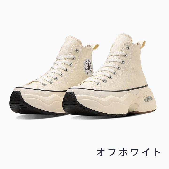 CONVERSE（コンバース） 厚底 スニーカー ホワイト ハイカット