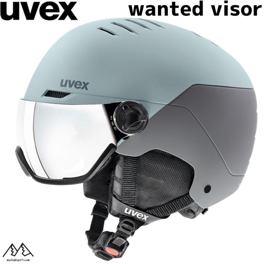 UVEX（ウベックス） スキー バイザーヘルメット グレイシャー ライ