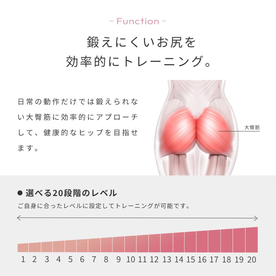 SIXPAD（シックスパッド） ヒップフィット & 延長保証書 セット