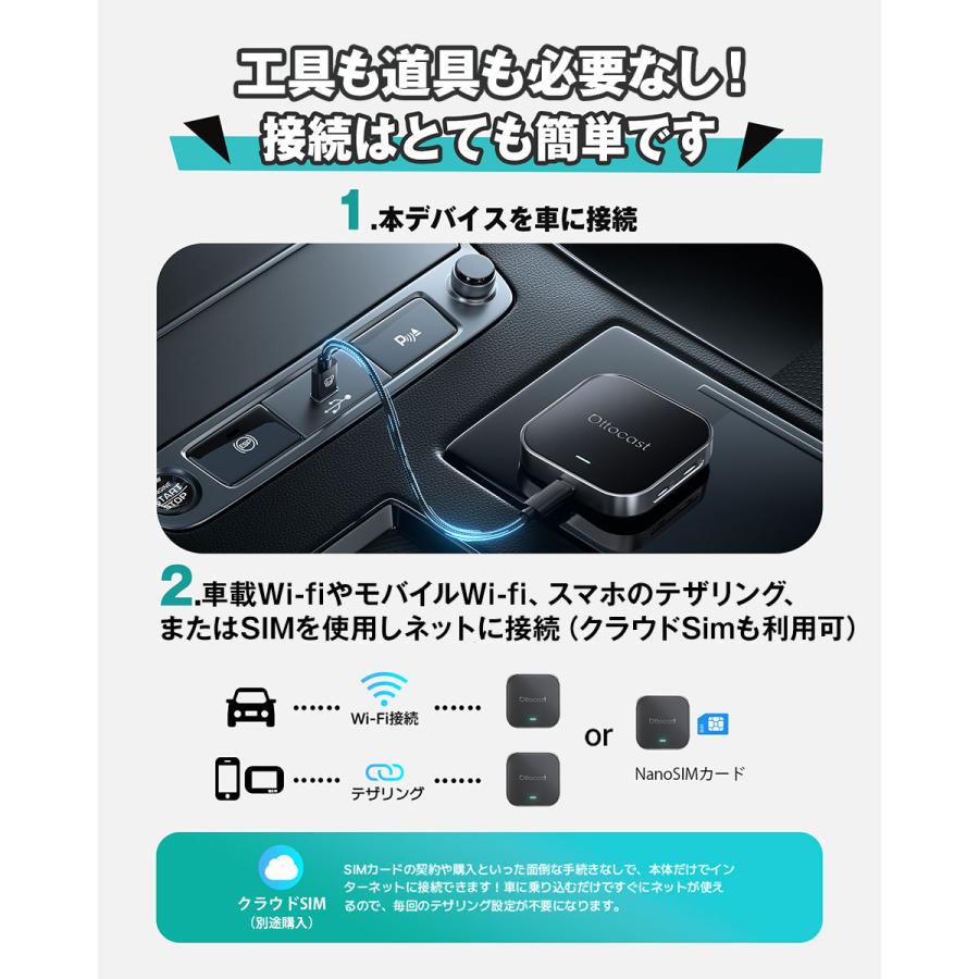 ottocast 【予約販売 3月上旬】【正規代理店】オットキャスト E2