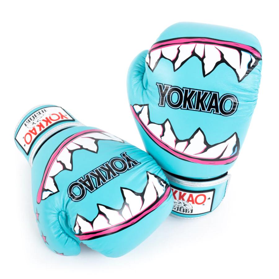 YOKKAO【10oz】ヨッカオ ボクシンググローブ 本革製 シャークネイド