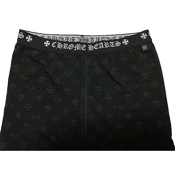 CHROME HEARTS（クロムハーツ） 新品 レギンス レディース ロゴ×黒 M